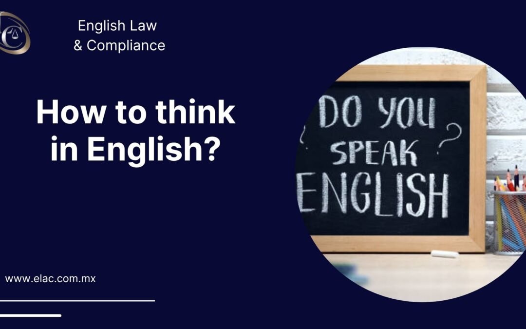 How to Think in English