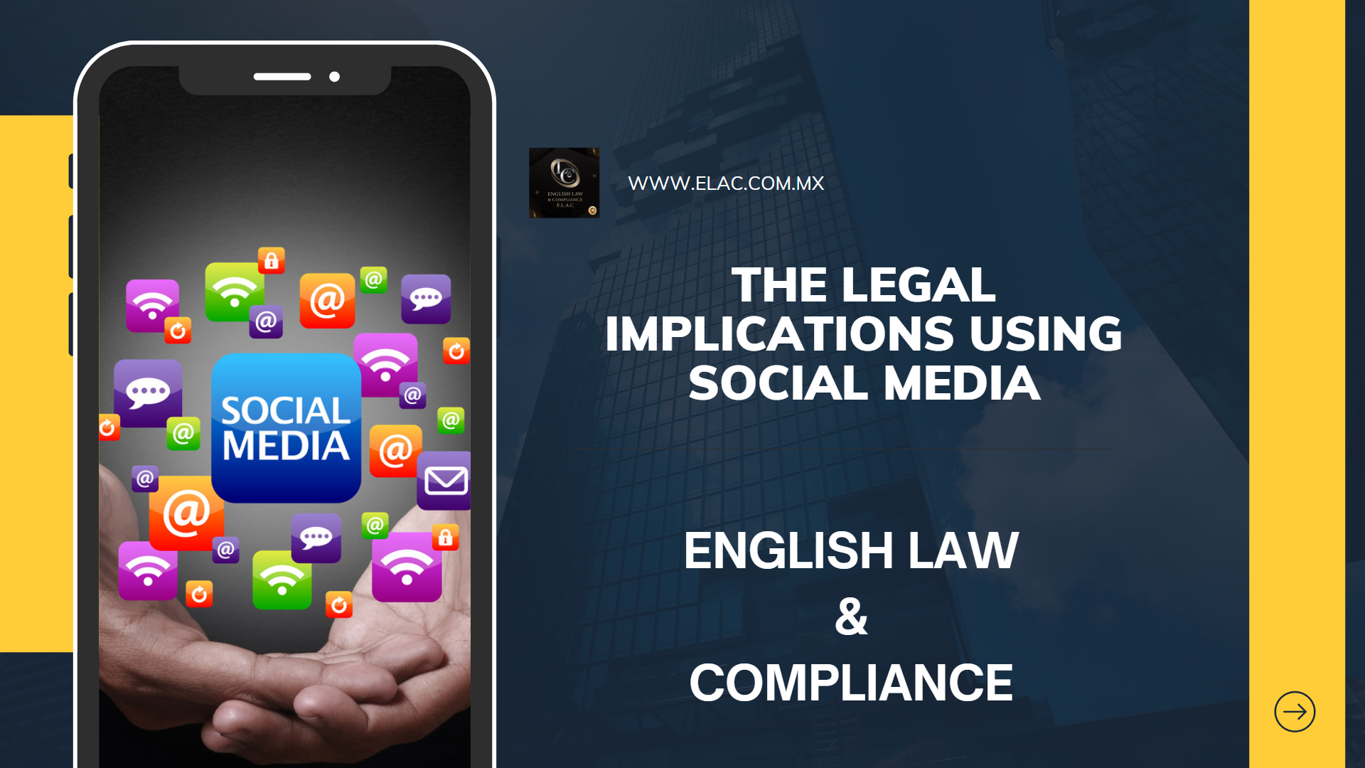 The legal implications using Social Media