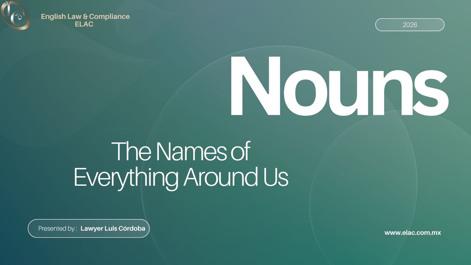 Nouns ELAC