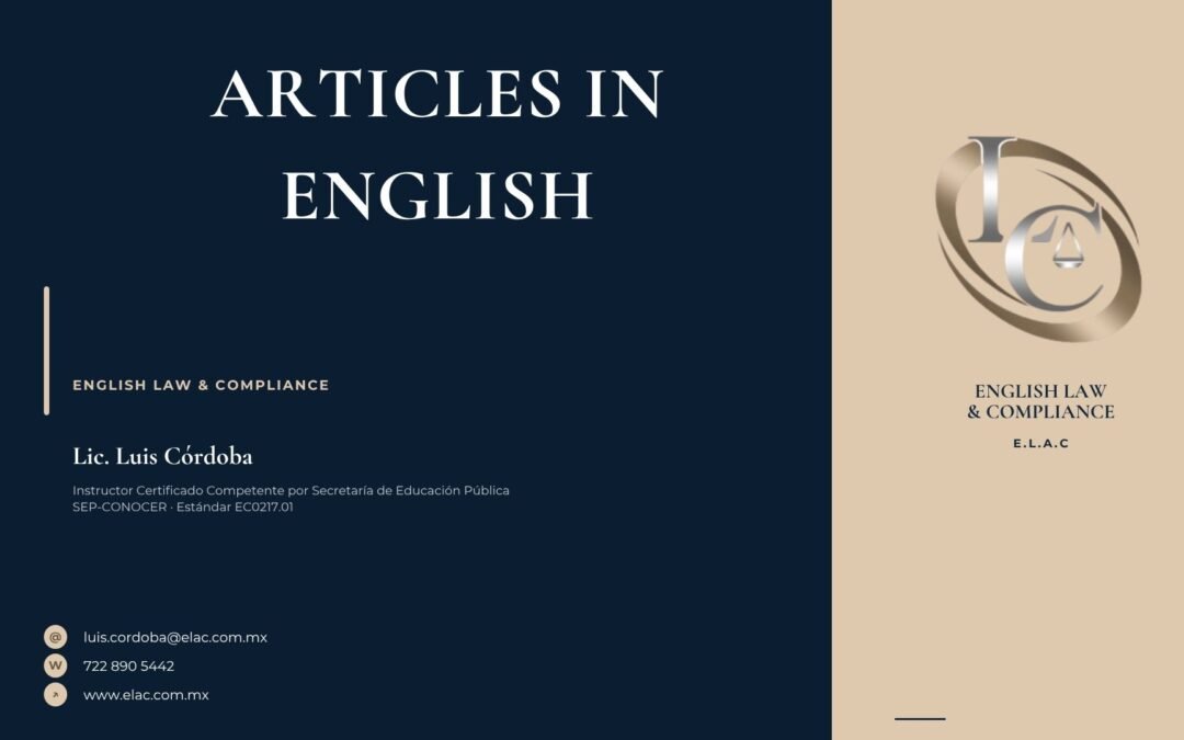 Articles in English E.L.A.C