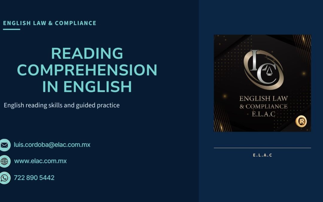 Reading Comprehension A2 E.L.A.C