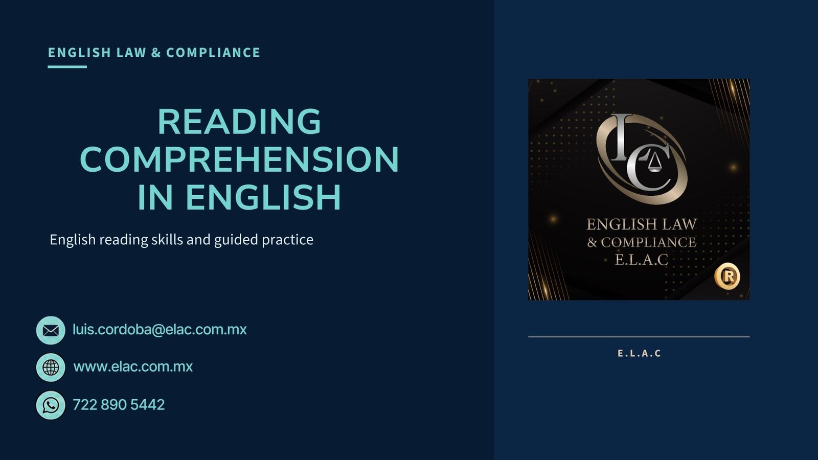 Reading Comprehension A2 E.L.A.C